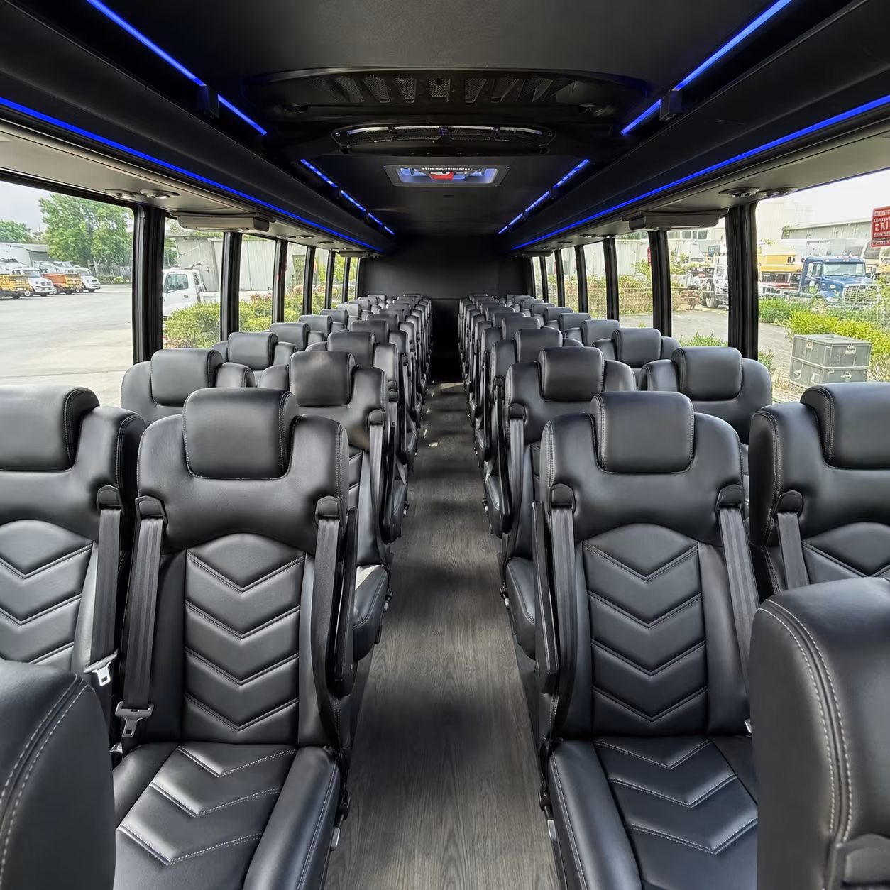 Pembroke Pines Airport Shuttle & Transportation party bus exterior