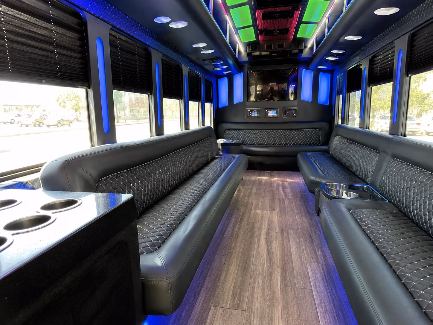 Pembroke Pines Bachelor & Bachelorette Transportation party bus exterior