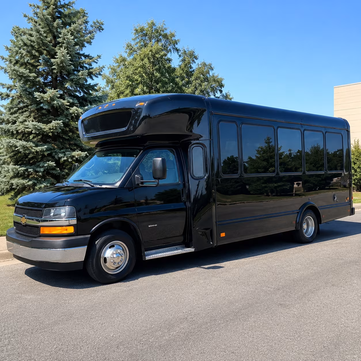 Pembroke Pines Birthday, Sweet 16, & Quinceañera Transportation party bus exterior