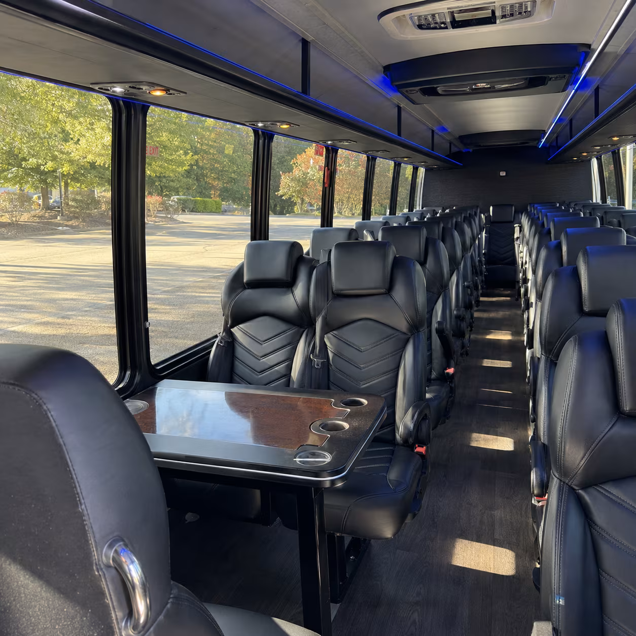Pembroke Pines Corporate Transportation party bus exterior