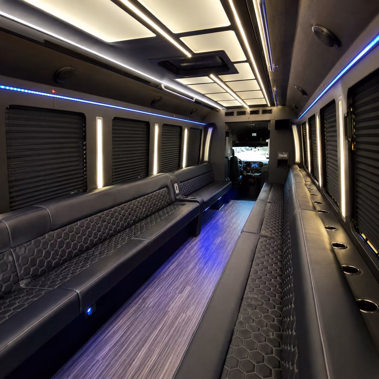 Pembroke Pines Private Event Transportation party bus exterior