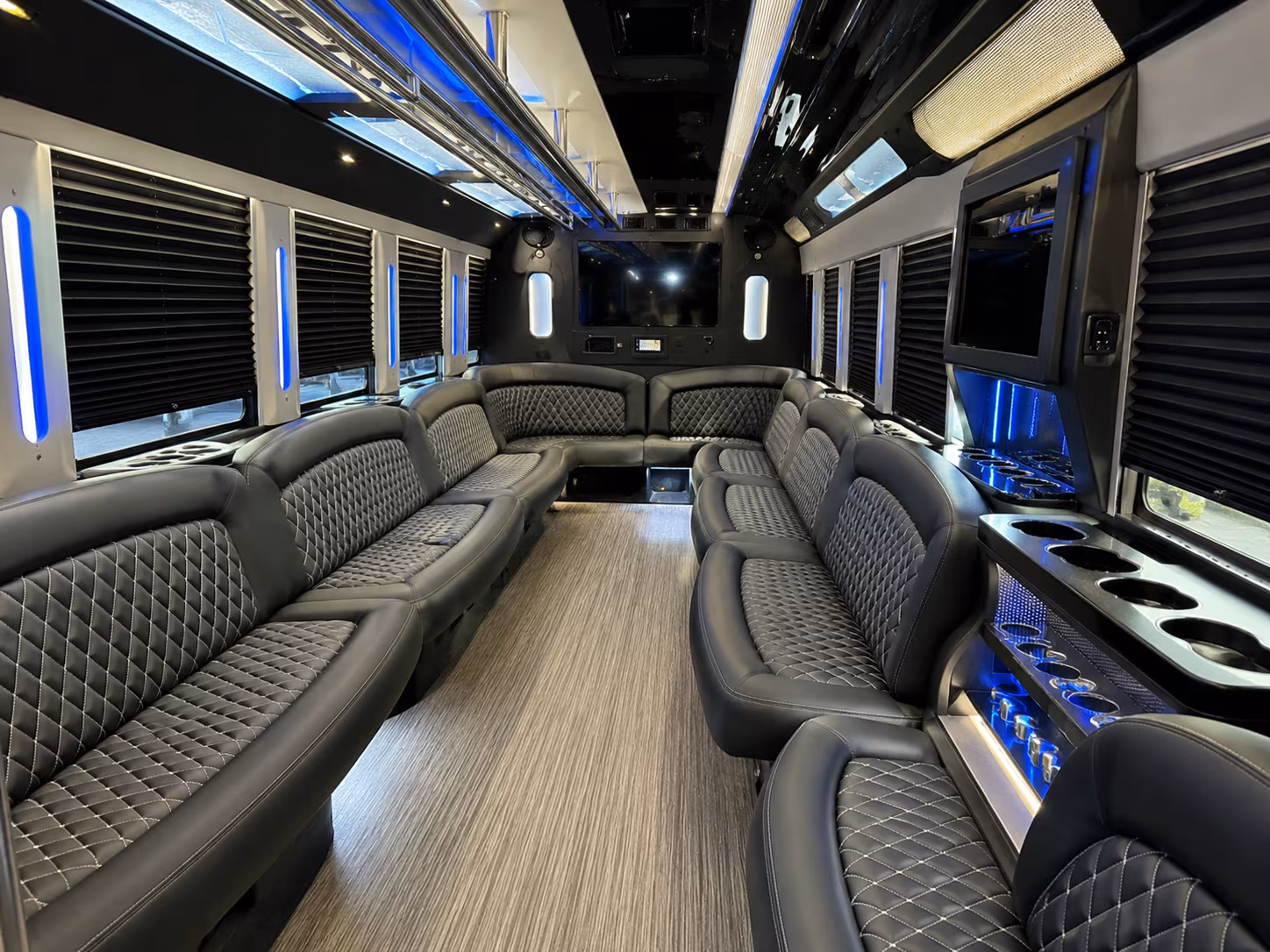 Pembroke Pines Private Event Transportation party bus exterior