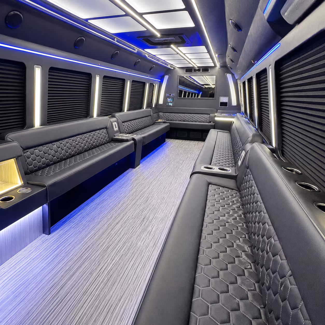 Pembroke Pines Prom & Homecoming Transportation party bus exterior