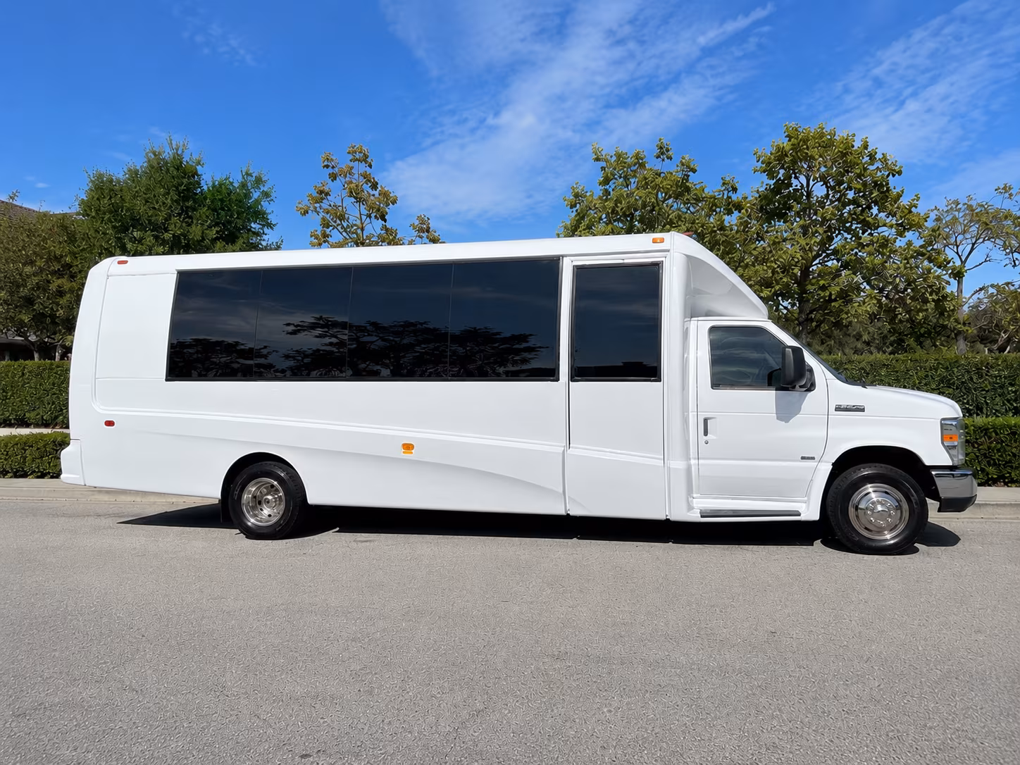 Pembroke Pines School Event Transportation party bus exterior