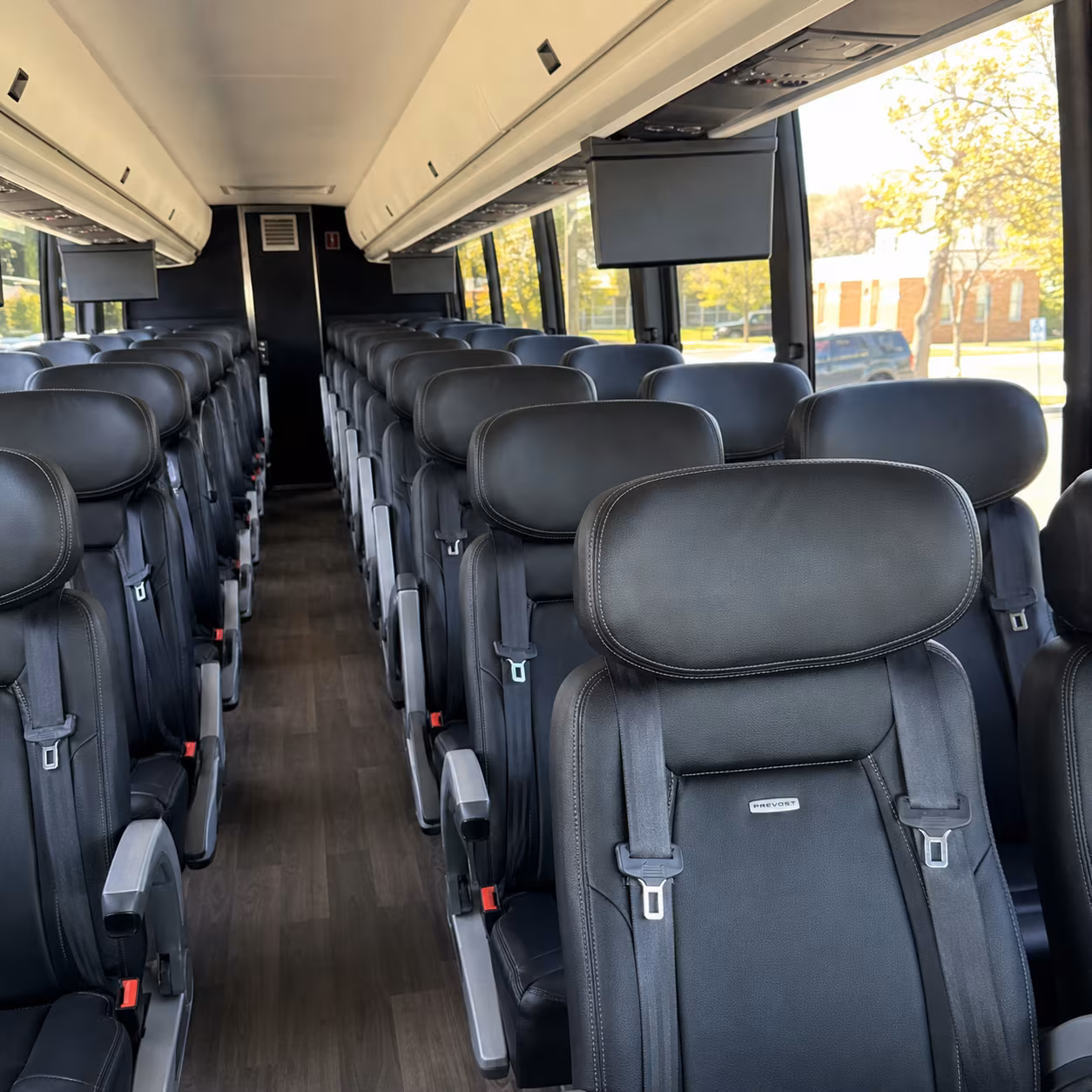 Pembroke Pines School Event Transportation party bus exterior
