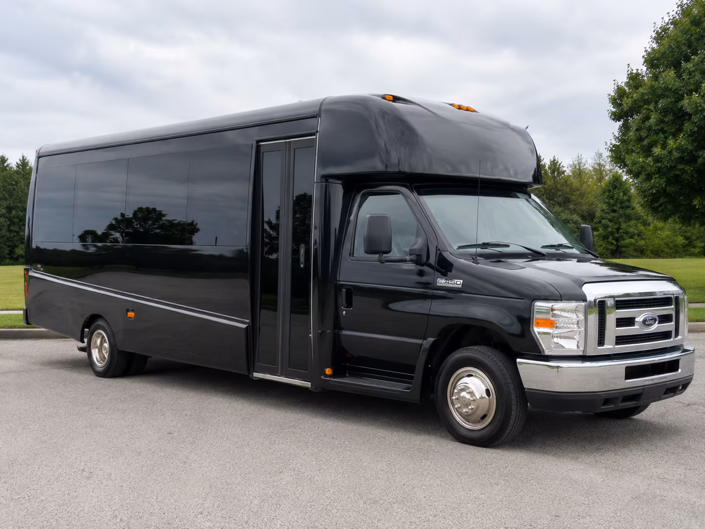 Pembroke Pines School Event Transportation party bus exterior