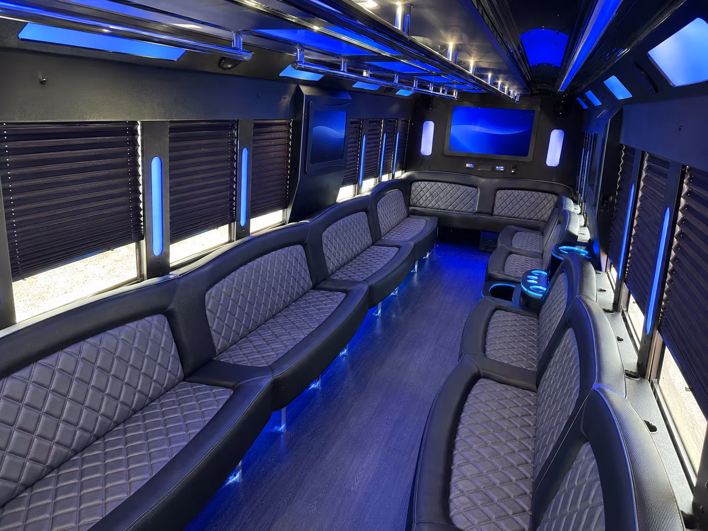 Pembroke Pines Wedding Transportation party bus exterior