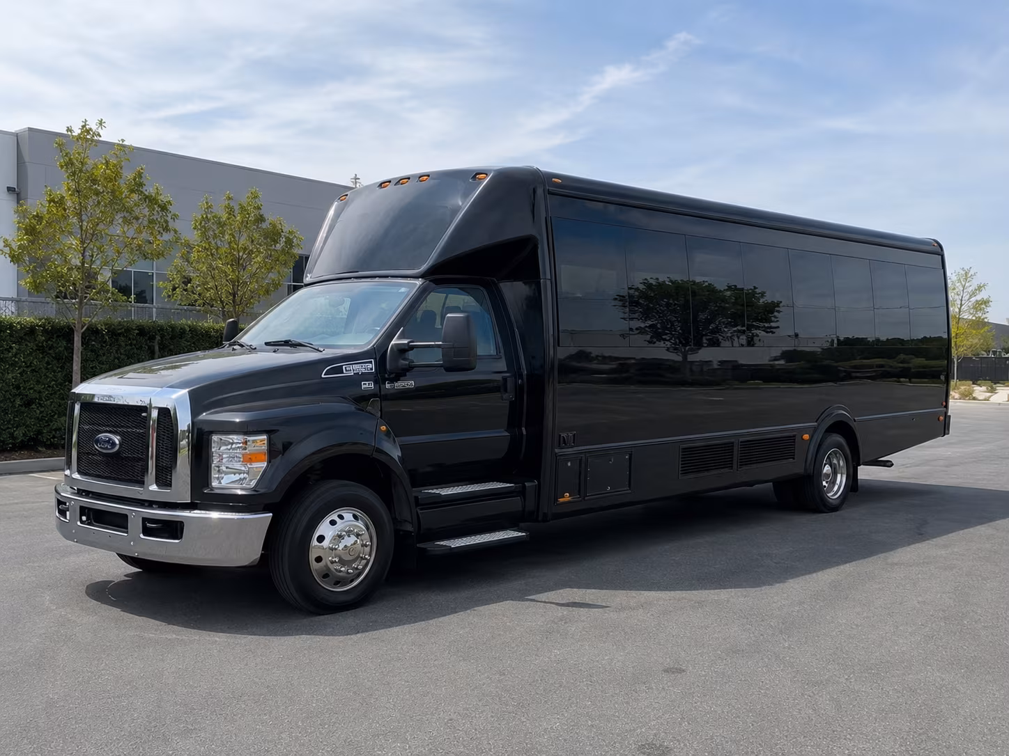 Pembroke Pines Wedding Transportation party bus exterior