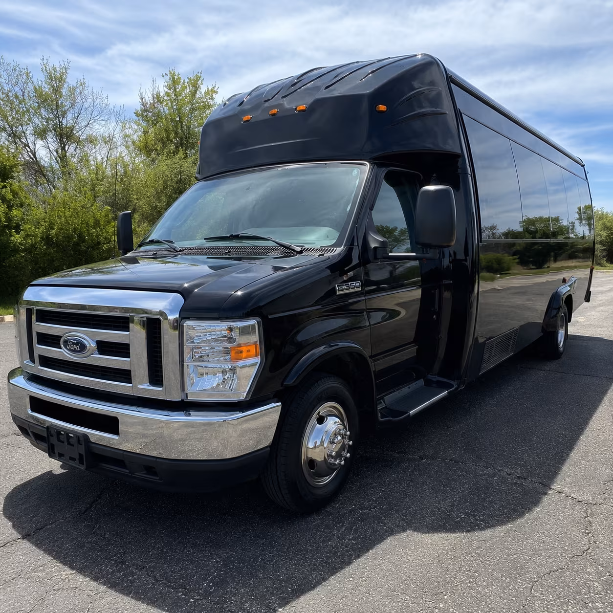 Pembroke Pines Wedding Transportation party bus exterior