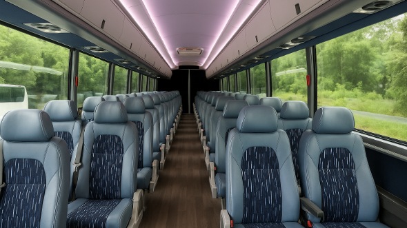 Interior of Charter Bus Company Pembroke Pines's 28 Passenger Minibus in Pembroke Pines