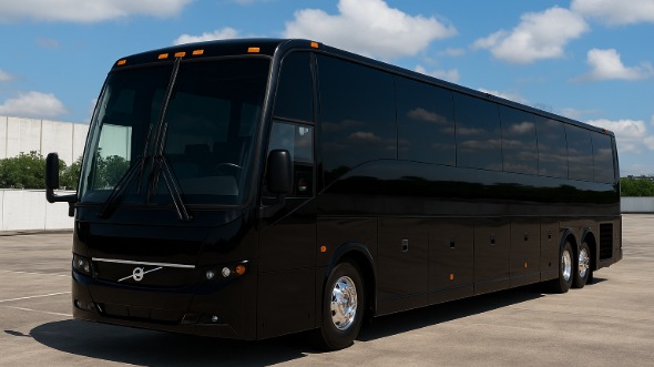 Exterior of Charter Bus Company Pembroke Pines's 40 Passenger Charter Bus in Pembroke Pines