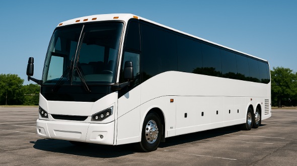 Exterior of Charter Bus Company Coral Springs's 40 Passenger Party Bus in Coral Springs