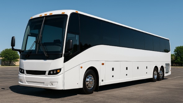 Exterior of Charter Bus Company Pembroke Pines's 48 Passenger Charter Bus in Pembroke Pines