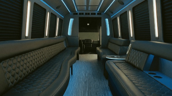 hollywood 20 passenger party bus