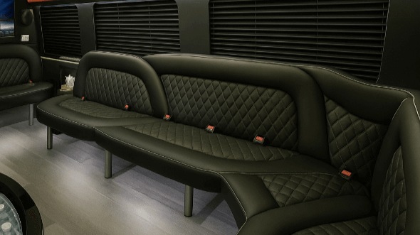 pembroke pines 14 passenger sprinter limousine interior